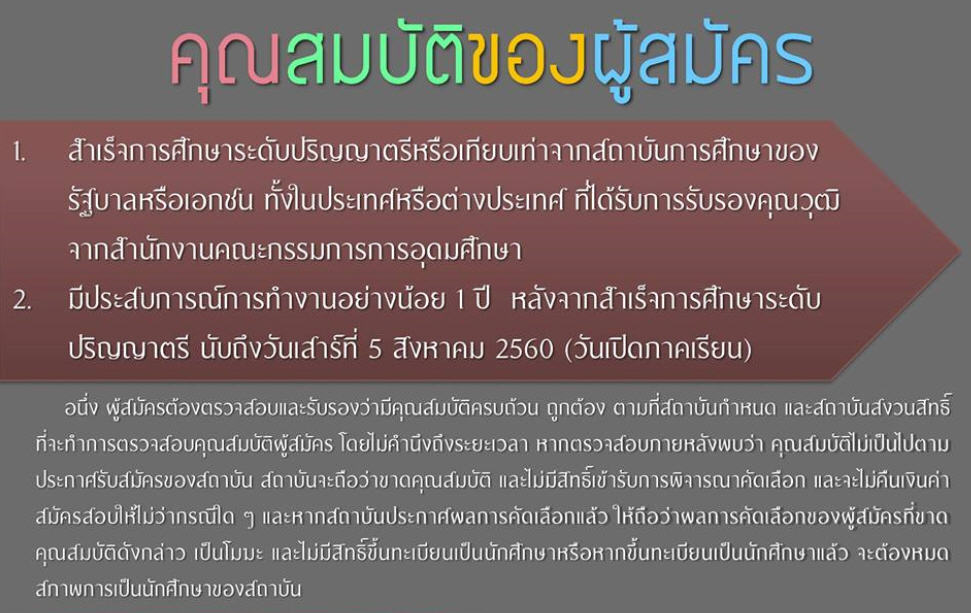 ITM NIDA เข้าสู่ฤดูกาลรับสมัครนักศึกษาปริญญาโท